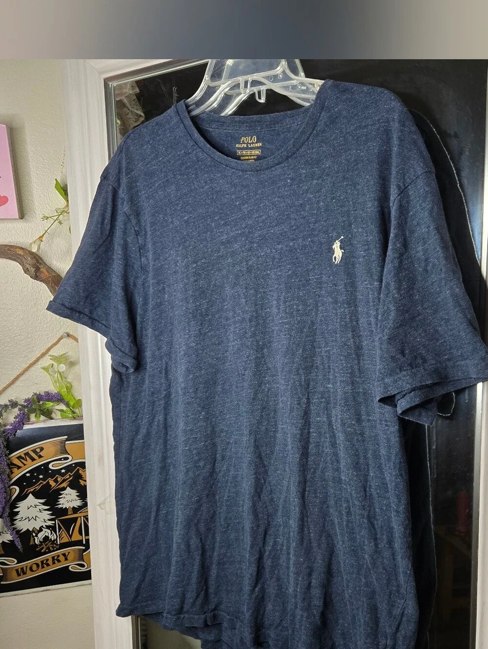 Polo by Ralph Lauren Navy Short Sleeve Slim Fit Tshirt
